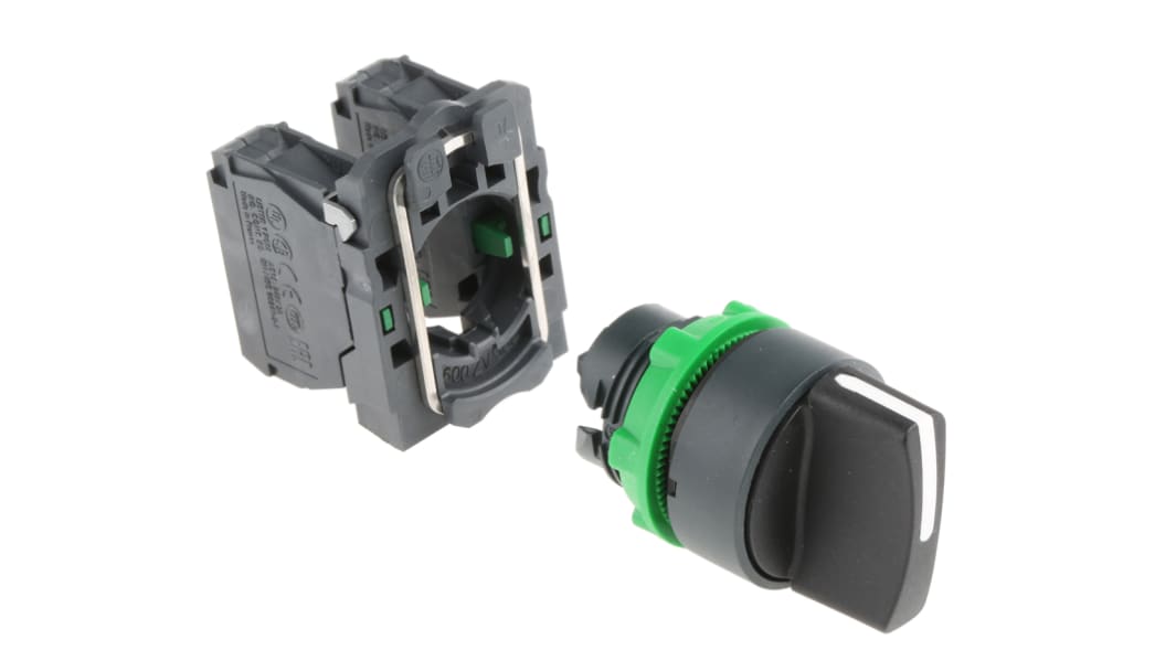 Selettore Schneider Electric XB5AD33 a 3 posizioni