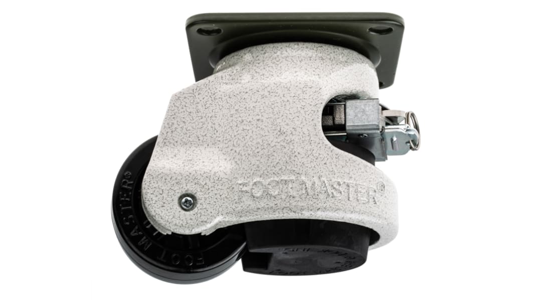 RS PRO Swivel Castor Wheel, 500kg Capacity, 63mm Wheel