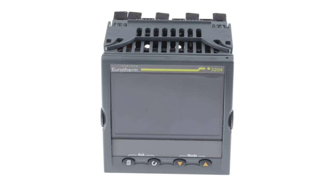 Eurotherm 温度調節器 (PID制御) アナログ、チェンジオーバーリレー、ロジック、リレー出力数:4 3204/CC/VH/LRDX/R