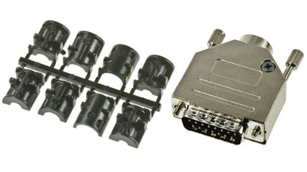 Conector D-sub Amphenol Communications Solutions, Serie D-ST, Recto, Montaje de Cable, Macho, Terminación Terminal