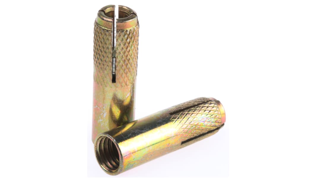 RS PRO Einschlaganker M10, Ø 12mm x 40mm Stahl