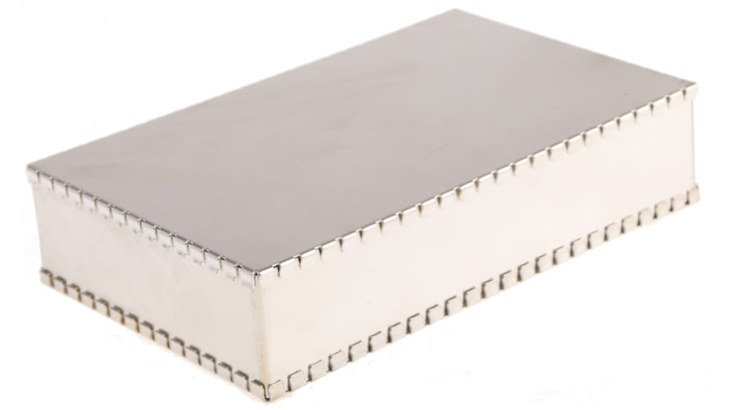 Perancea Tin Plated Steel PCB Enclosure, 35 x 100 x 160mm