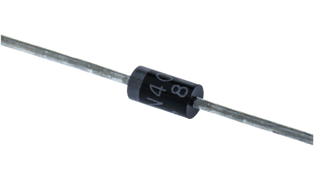 Vishay 汎用 整流ダイオード, 1A, 800V スルーホール, 2-Pin DO-204AL シリコンジャンクション 1.1V