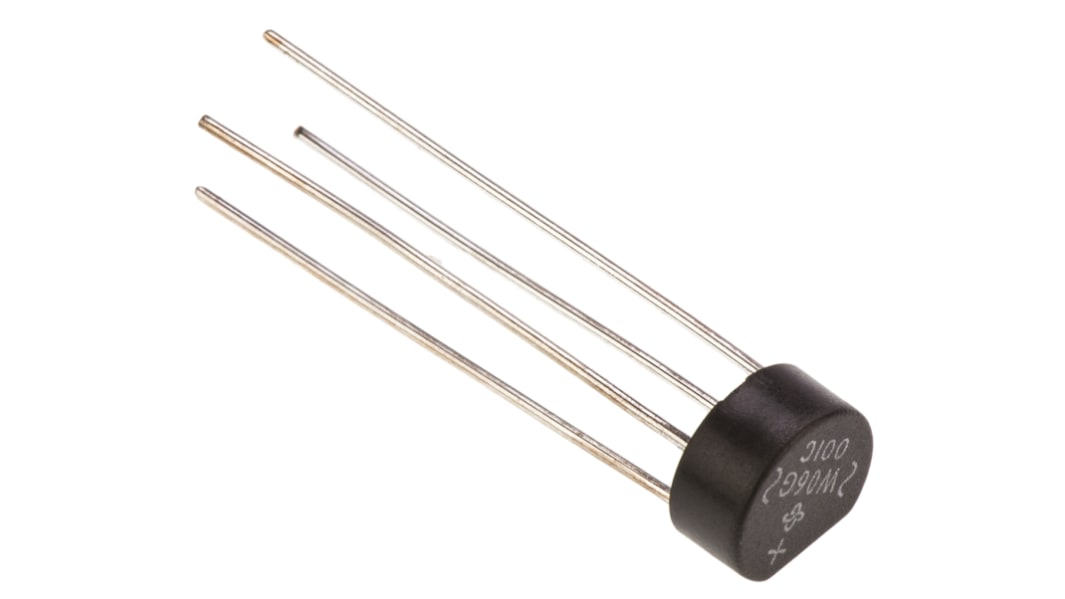 Vishay Bridge Rectifier, 1.5A, 600V, 4-Pin