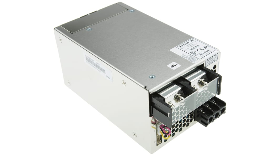 TDK-Lambda Switching Power Supply, HWS600-24, 24V dc, 27A, 648W, 1 Output, 120 → 330 V dc, 85 → 265 V ac