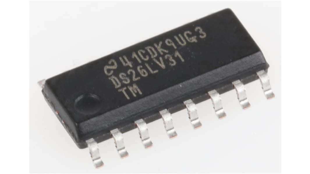Texas Instruments ライントランスミッタ表面実装, 16-Pin, DS26LV31TM/NOPB