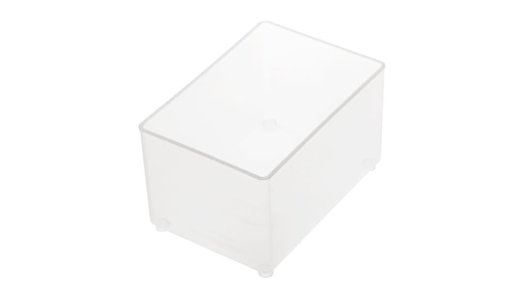Raaco Sortimentsæske, 48 Rum, Transparent, PP, 47mm x 55mm x 79mm