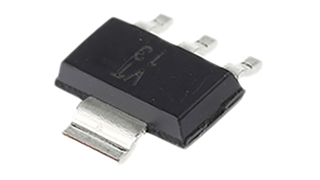 Texas Instruments TLV1117-50CDCY, 1 Low Dropout Voltage, Voltage Regulator 800mA, 5 V 3+Tab-Pin, SOT-223