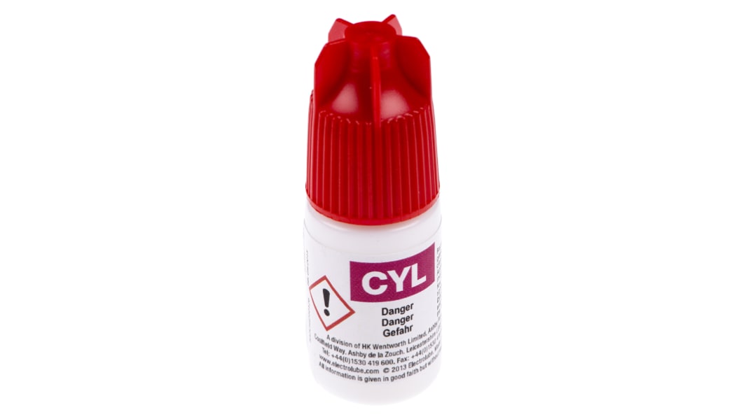 Electrolube Cyanolube Cyanoacrylate 6 x 5 ml