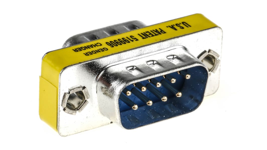 Adaptateur Sub-D 9 Mâle vers Sub-D 9 Mâle Switchcraft