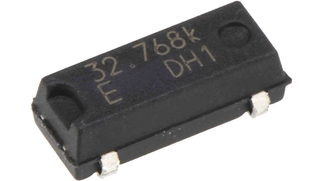 Résonateur à quartz CMS Epson 32.768kHz Montage en surface 4 broches, 12.5pF