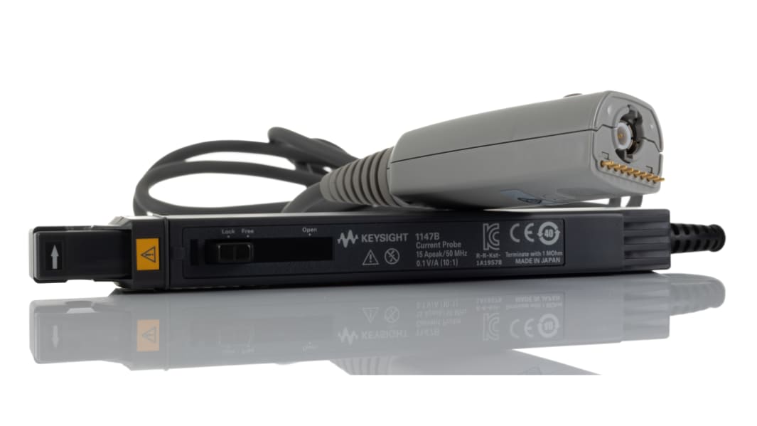 Keysight Technologies 電流クランプ, CAT I 300V, ±1 % + 1 mV