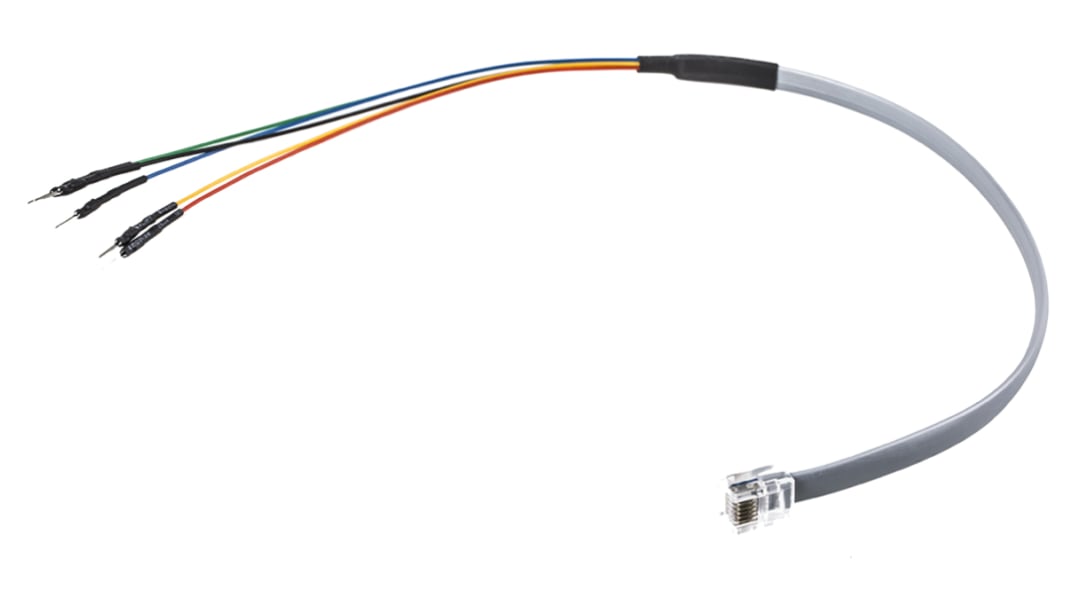 AC162069, Insulated Breadboard Jumper Wire in Black, Blue, Green, Red, Yellow