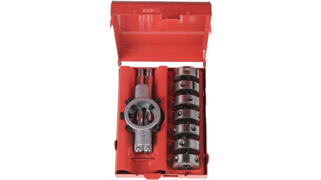 Kit de filetage RS PRO 8 pièces