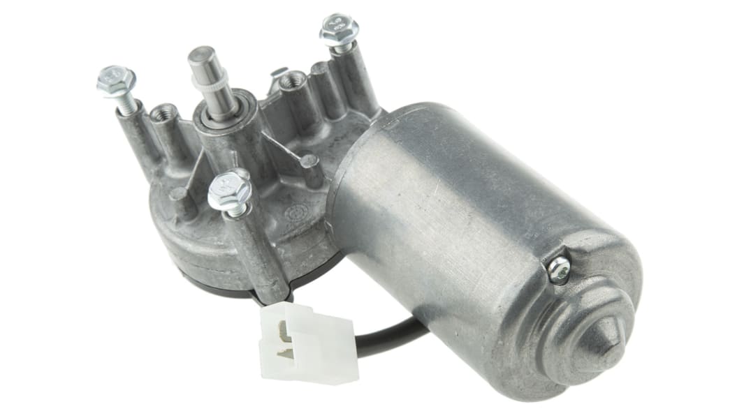 DOGA Brushed Geared DC Geared Motor, 16 W, 12 V dc, 6 Nm, 25 rpm, 9mm Shaft Diameter
