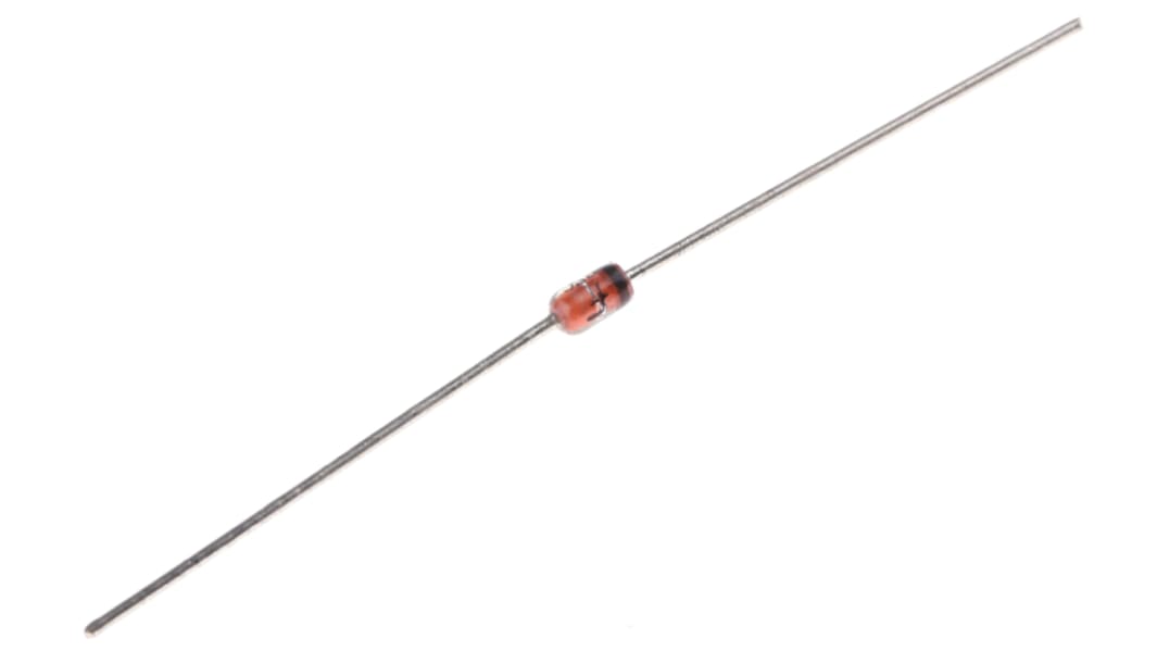 onsemi, 15V Zener Diode 5% 1 W Through Hole 2-Pin DO-41