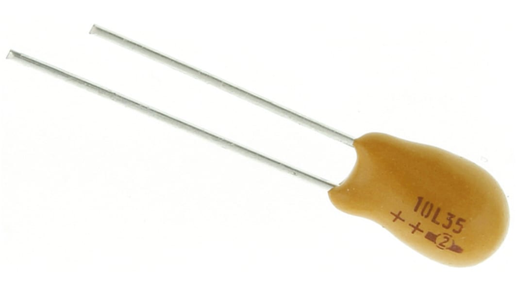 Vishay タンタルコンデンサ,10μF,35V dc,489D106X0035F1VE3