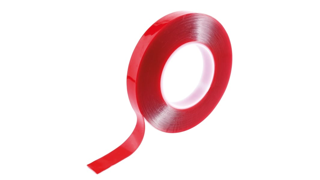 Ruban mousse acrylique  double face Hi-Bond VST 4100C, Transparent, 10.0m x 19.0mm