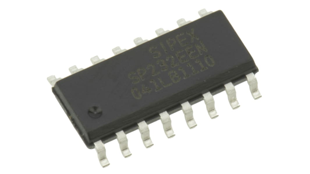MaxLinear SP232EEN-L/TR Line Transceiver, 16-Pin SOIC