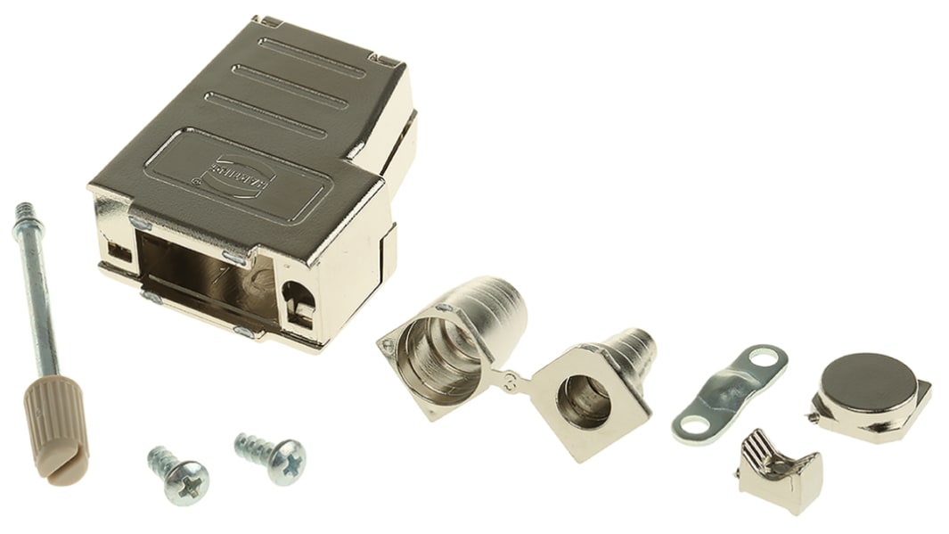 HARTING D-sub Series Thermoplastic D Sub Backshell, 9 Way