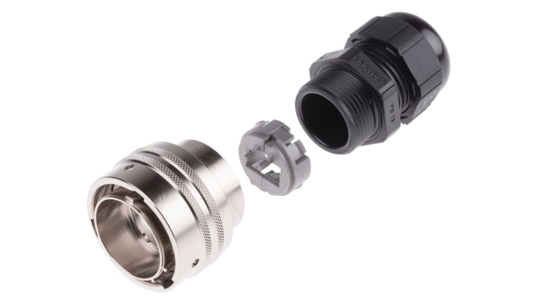 Amphenol Socapex RJF Series Male RJ45 Connector, Cable Mount Straight 1 Port 8 -Way