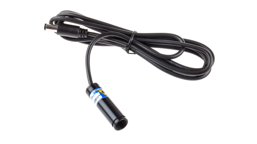 LaserLyte-Flex-635-5 Laser Module, 635nm 5mW, Continuous Wave Dot pattern