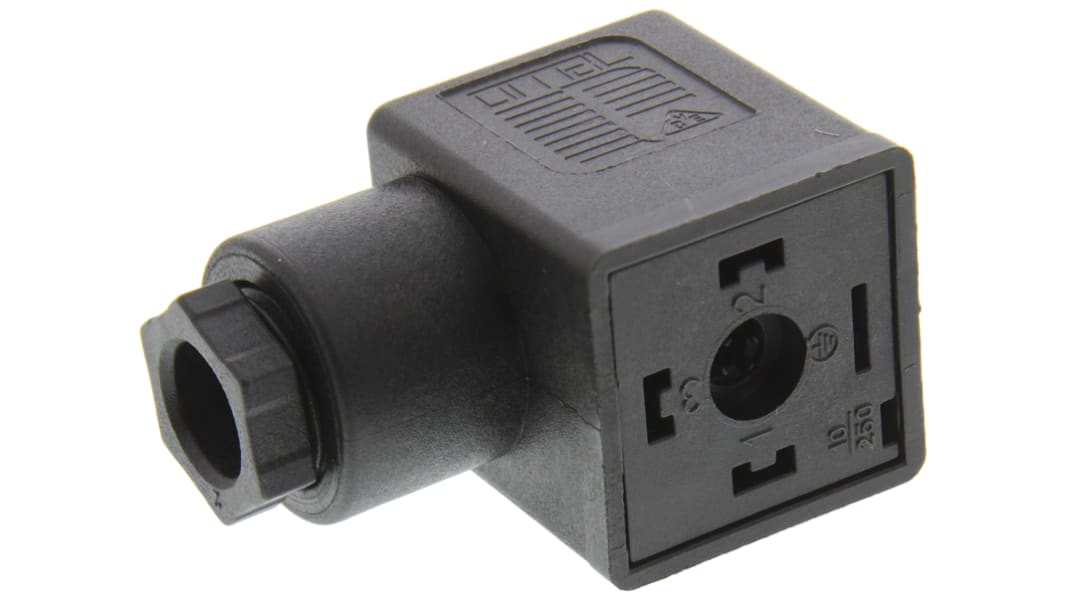 SMC Solenoid Valve DIN Plug Connector for use with VX2 Solenoid Valve