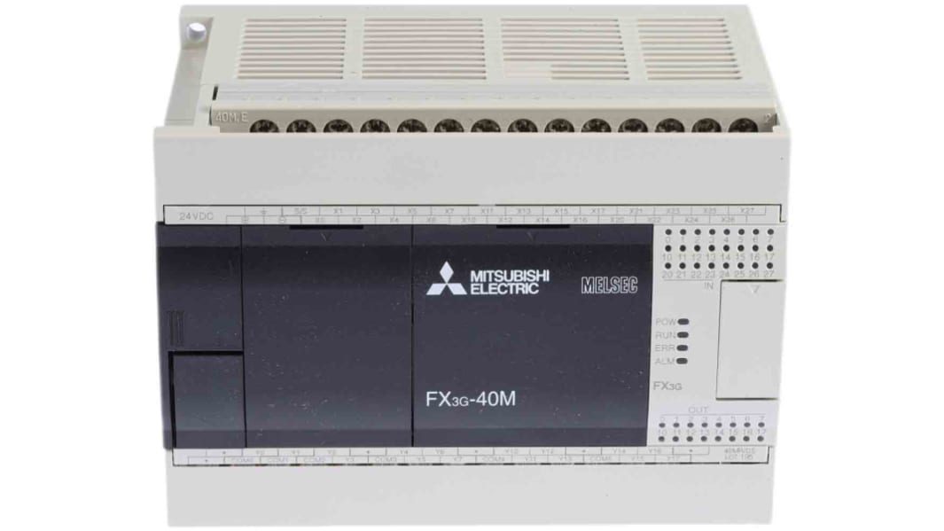 FX3G-40MR/DS | 三菱電機 FX3G ロジックモジュール 12 → 24V DC