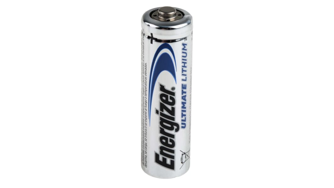 Energizer LR6 AA-Batterien, Lithium-Eisen-Disulfid, 1.5V / 3.1Ah Standard
