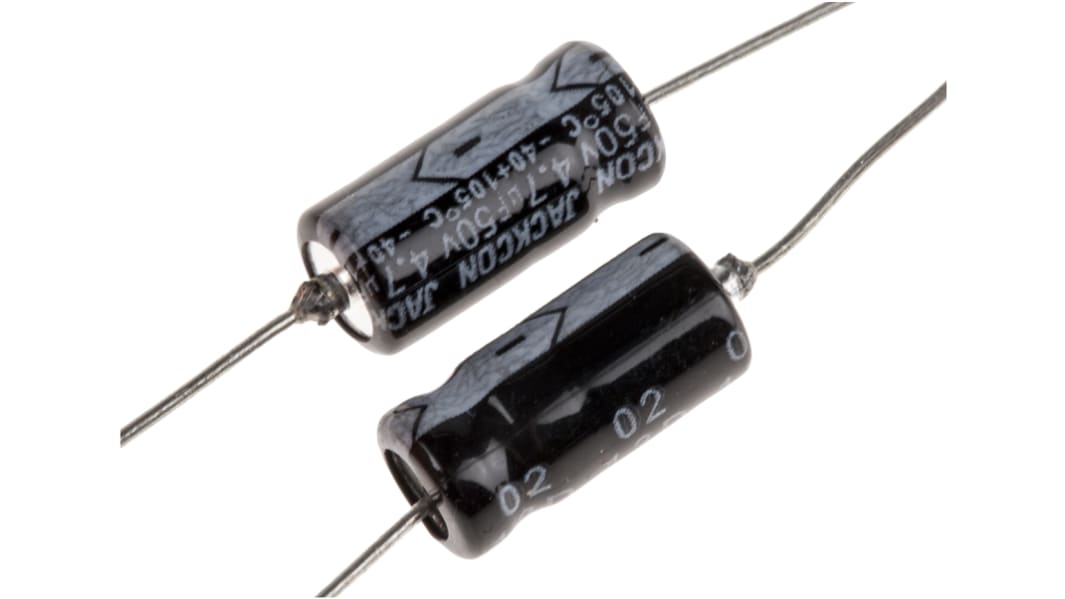 Condensateur RS PRO, Aluminium électrolytique 4.7μF, 50V c.c.