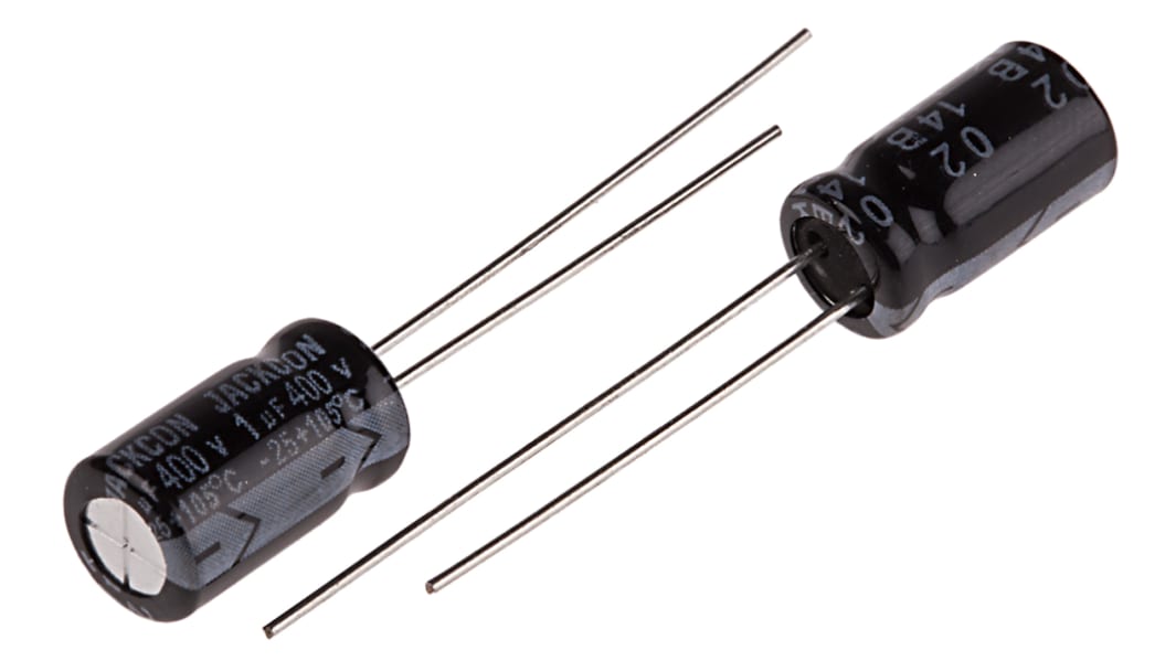 Condensateur RS PRO, Aluminium électrolytique 1μF, 400V c.c.