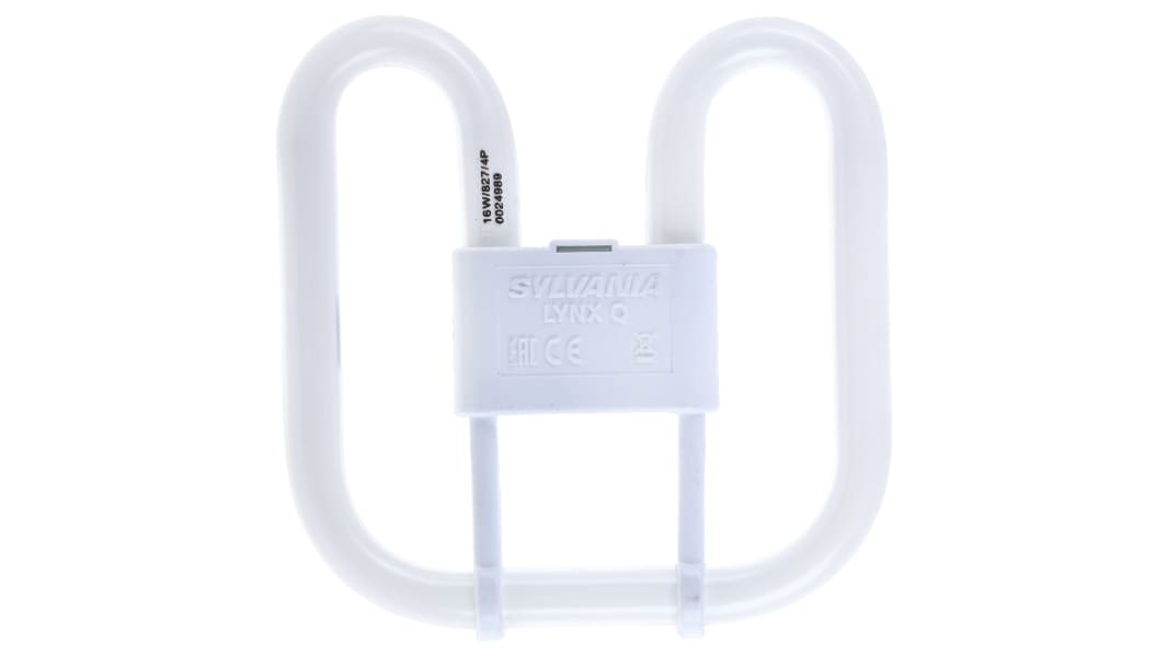 Sylvania 2D Energiesparlampe, 16W L. 141 mm, Sockel GR10q 2700K Ø 138mm