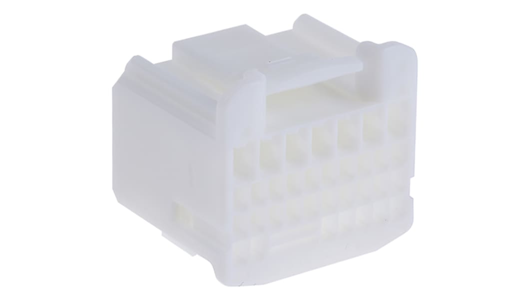 TE Connectivity, MULTILOCK 025/040 III Automotive Connector Plug Natural Panel Mount 34 Way 1123337-1