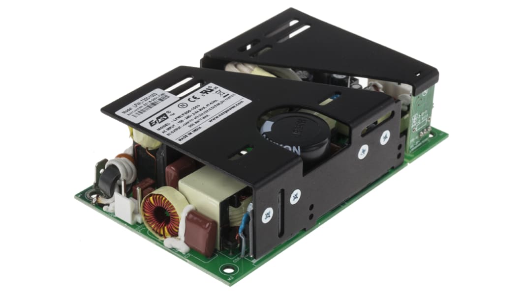 EOS Schaltnetzteil, 24V dc / 8.33A 200W 120 → 390 V dc, 90 → 264 V ac Offene Bauform, Gehäusemontage