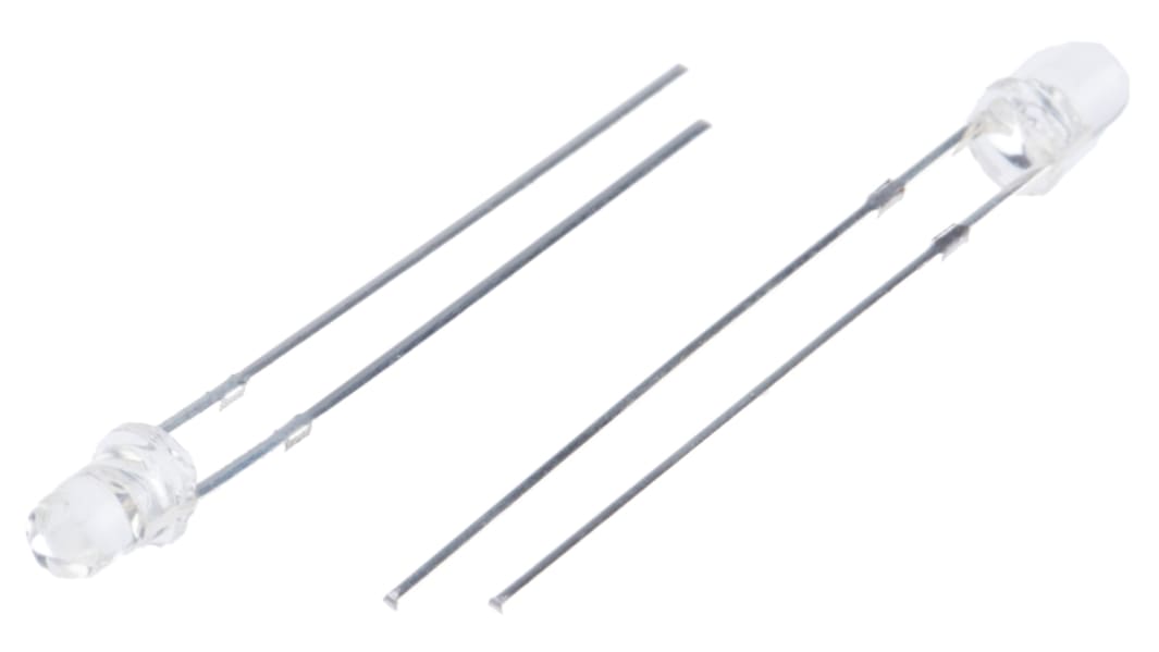 Bivar 紫外線 LED, ピーク波長：390nm, 20mW, 15°, UV3TZ-390-15
