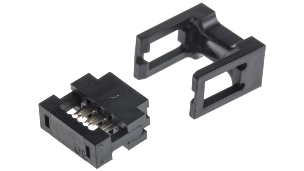 Amphenol Communications Solutions 6-Way IDC Connector Socket for Cable Mount, 2-Row