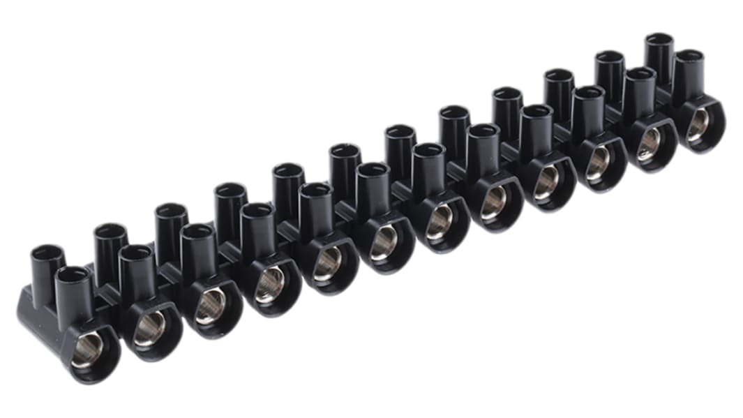 CAMDENBOSS Terminal Strip, 76A, 16 mm² Wire, Screw Termination