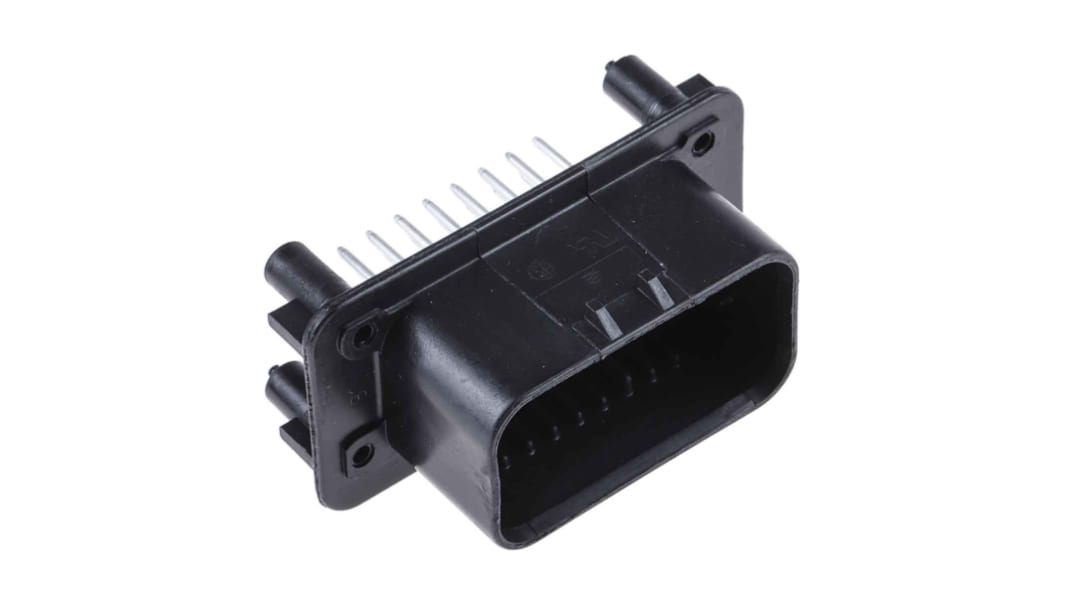 Conector de automoción TE Connectivity AMPSEAL Macho de 23 vías, 8A, terminación: Soldador