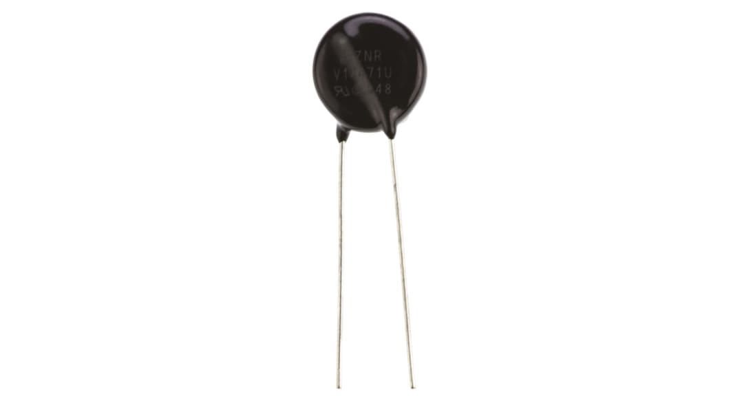 Panasonic 酸化金属バリスタ, 470V, 385V 最大DC, 300V 最大AC, 6000A, 400pF, V