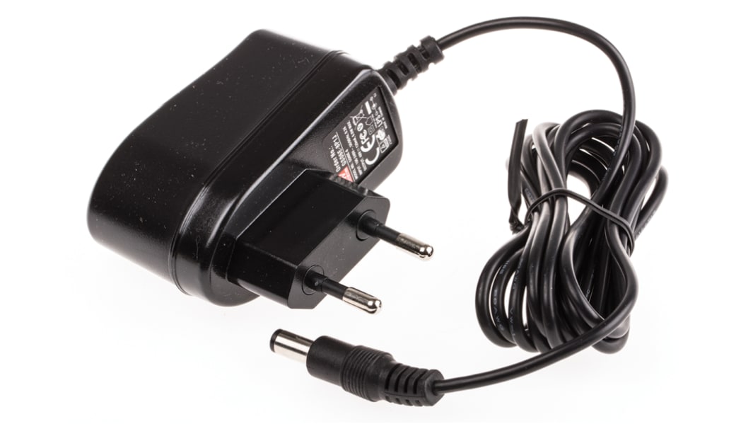 MEAN WELL 6W Plug-In AC/DC Adapter 48V dc Output, 125mA Output