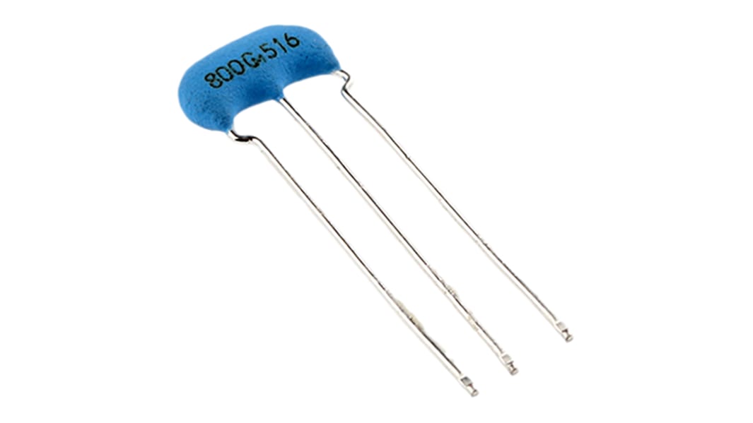 Murata セラミック発振子 8MHz 厚み滑り振動, 3-Pin