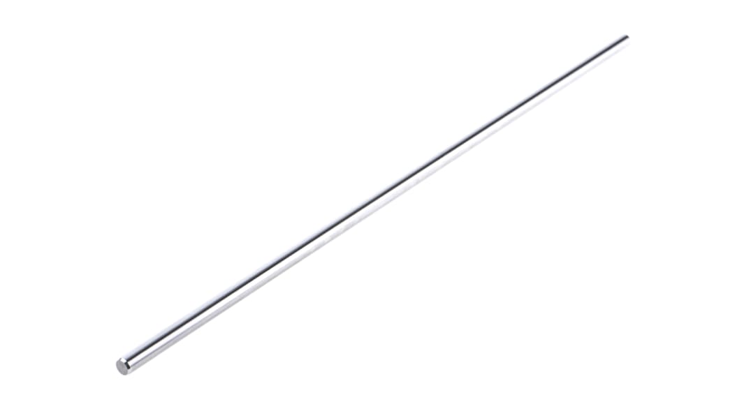 Bosch Rexroth 0.4m Long Steel Closed Bush Shaft, 8mm Shaft Diam. , Hardness 60HRC, h6 Tolerance