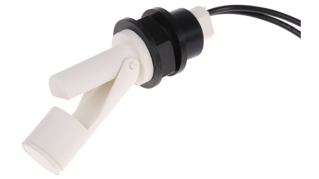 Sensata Cynergy3 RSF70 Series Horizontal External Polypropylene Float Switch, Float, 1m Cable, NO/NC, 240V ac Max, 120V
