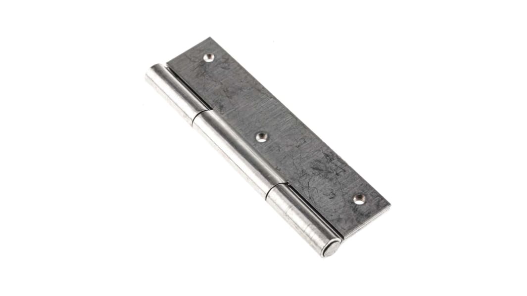 Charnière universelle en inox, 120mm x 60mm x 2mm