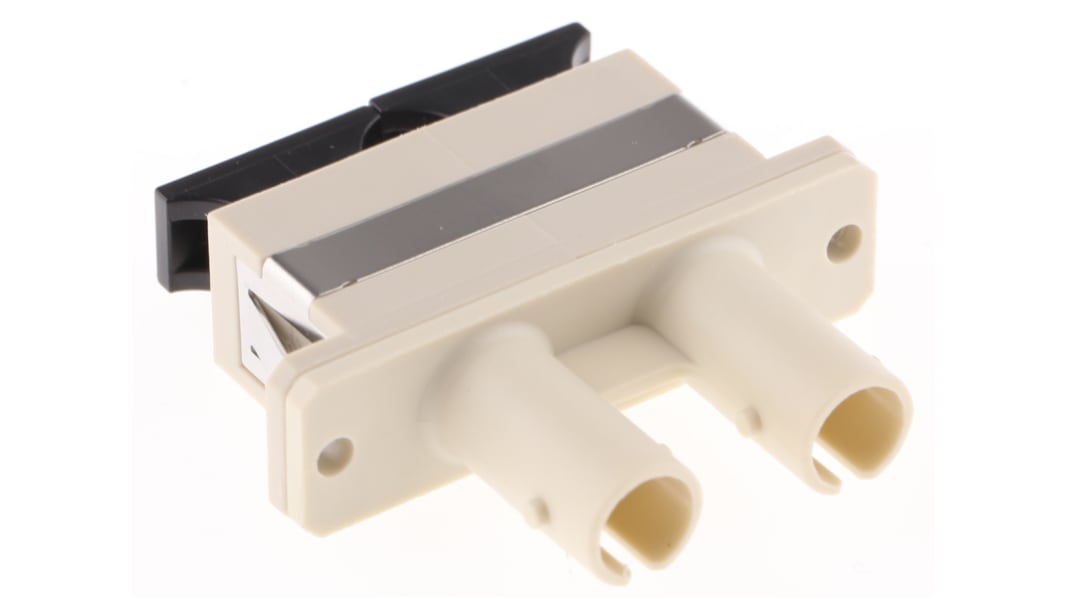 RS PRO ST to SC Multimode Duplex Fibre Optic Adapter