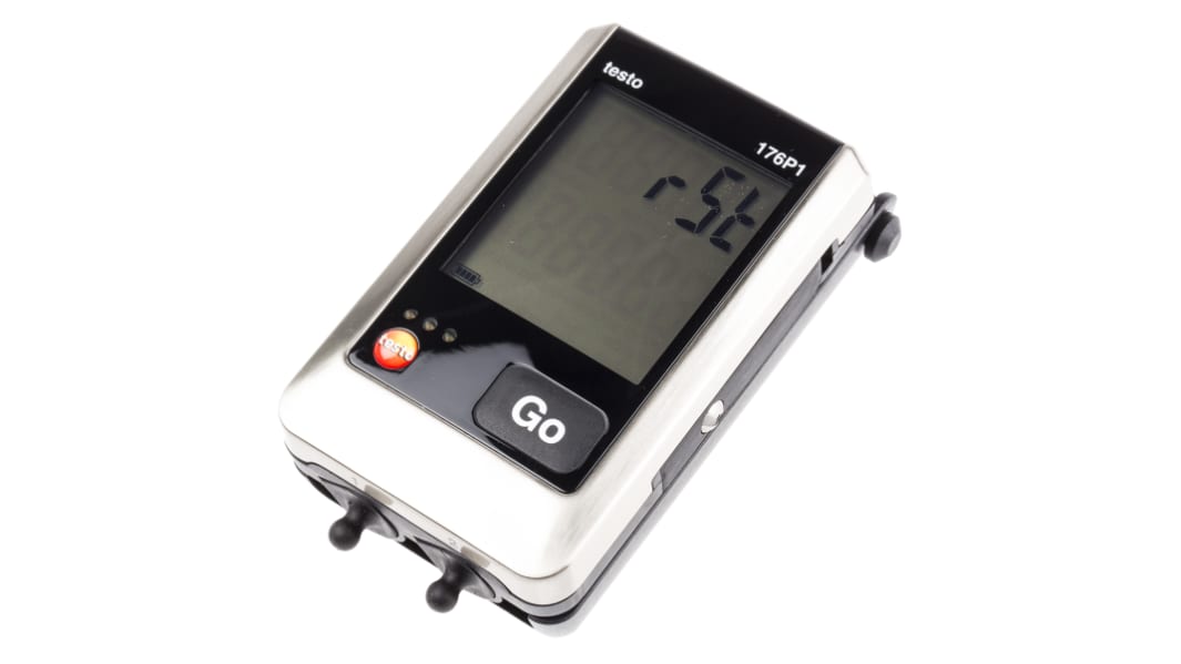 Testo 2-Kanal Feuchtigkeit, Druck, Temperatur Datenlogger, -20°C → +70°C / 100%RH, Sensor kapazitiv, NTC
