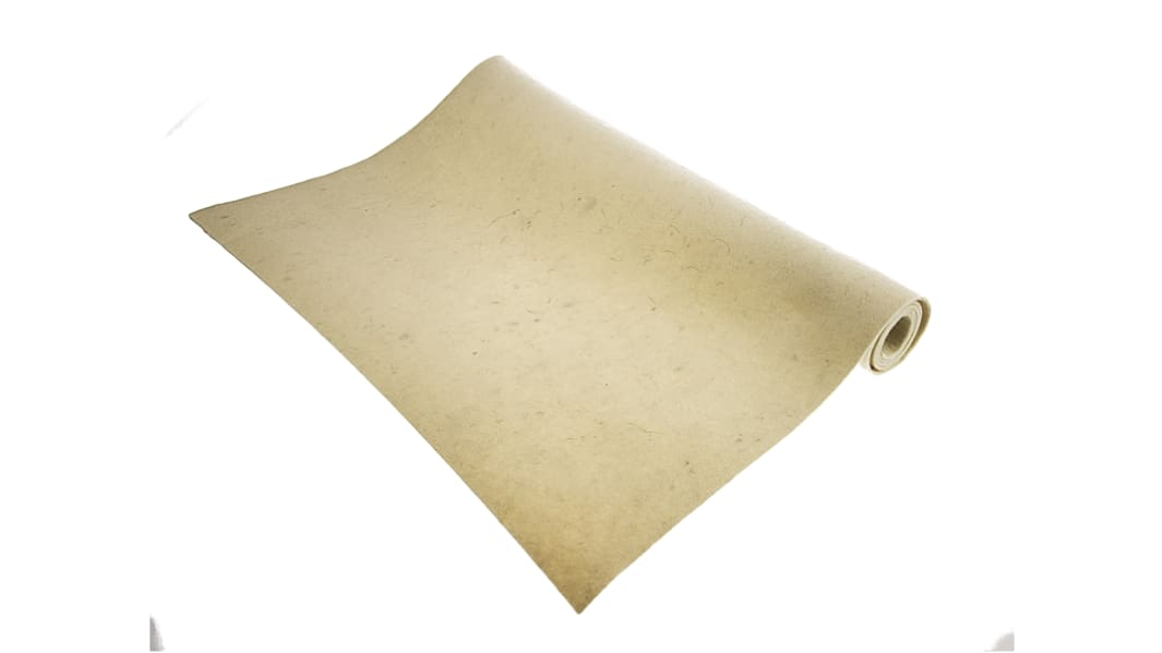 Filtplade Viskose, uld, 1m x 500mm x 3mm