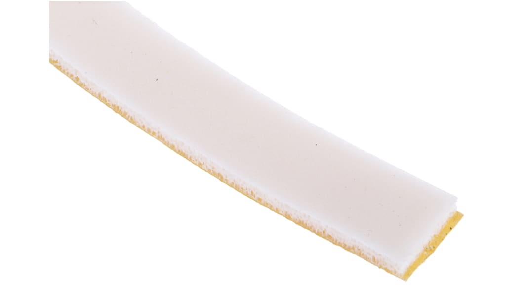 RS PRO White Foam Tape, 15.0mm x 6.0m, 3.20mm Thick