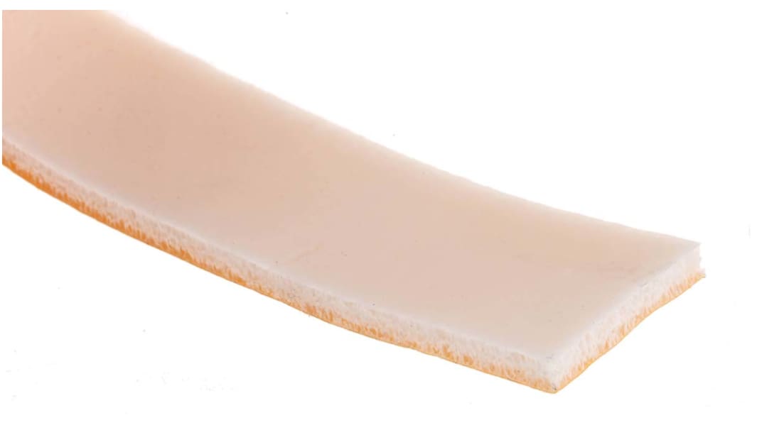 RS PRO White Foam Tape, 25.0mm x 6.0m, 3.20mm Thick