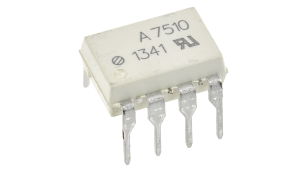 Broadcom Isolationsverstärker Single 5.5V 4,5 → 5,5 V 1-Kanal PDIP